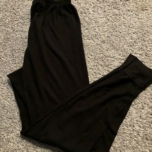 Kids Black Long Johns